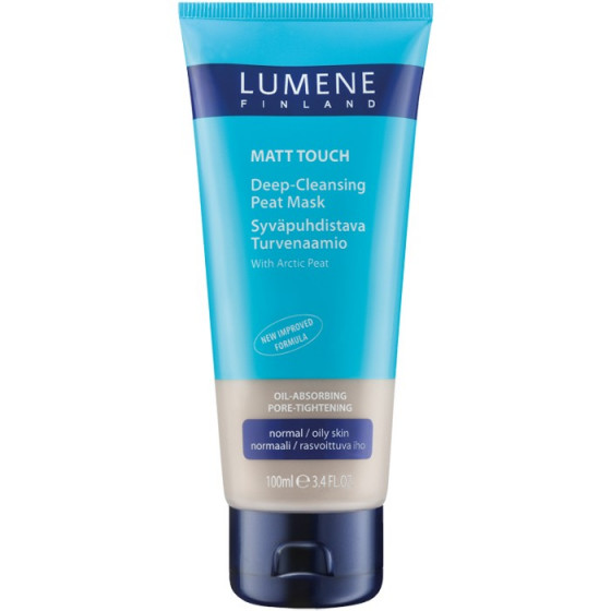 Lumene Matt Touch Deep-Cleansing Peat Mask - Глубоко очищающая маска на основе торфа