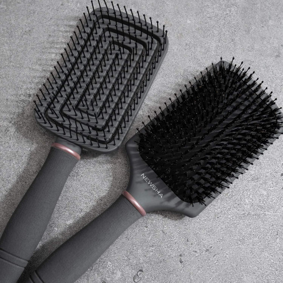 Newsha Paddle Brush - Массажная щетка для волос - 1