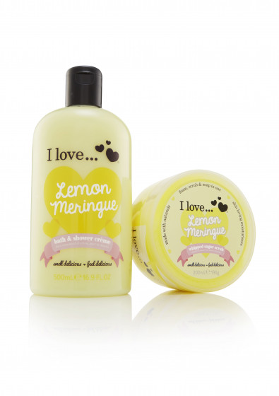 I Love Lemon Meringue Bath & Shower Creme - Крем для ванны и душа "Лимонное безе" - 1