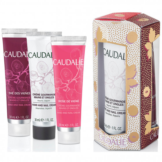 Caudalie Hand Cream Trio Limited Edition - Набор для рук