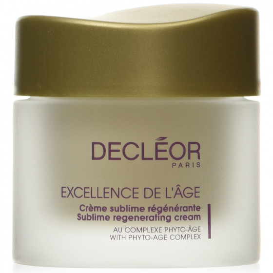 Decleor Excellence De L'Age Sublime Regenerating Cream - Обновляющий антивозрастной крем для кожи лица