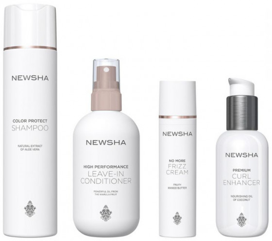 Newsha High Class Premium Curl Enhancer - Крем для укладки вьющихся волос - 1