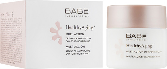 Babe Laboratorios Healthy Aging Multi Action Cream For Mature Skin - Мультифункциональный крем для очень зрелой кожи (60+) - 1