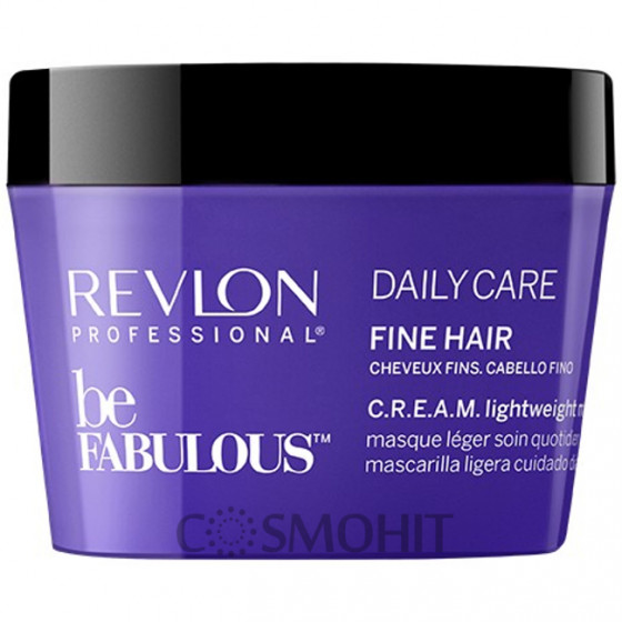 Revlon Professional Be Fabulous C.R.E.A.M. Lightweight Mask - Маска для тонких волос