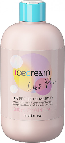 Inebrya Ice Cream Liss-Pro Liss Perfect Shampoo - Шампунь для жестких и непослушных волос