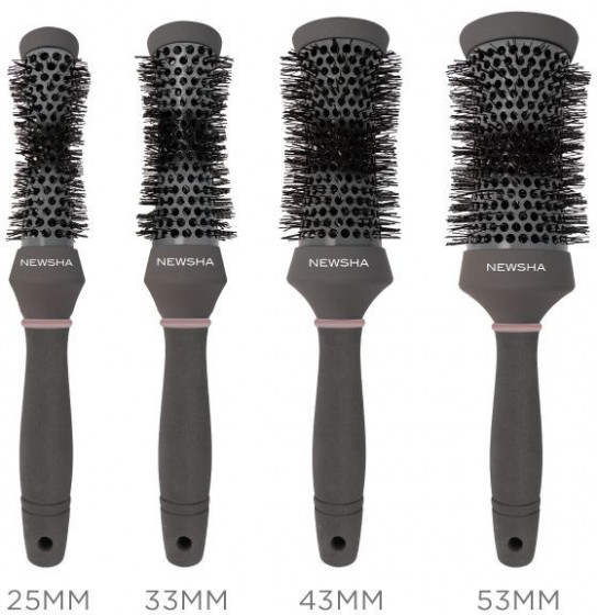 Newsha Deluxe Round Brush - Круглый браш "Делюкс" 25 мм - 1