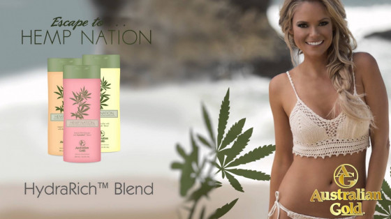 Australian Gold Hemp Nation DHA Bronzer - Интенсивный бронзатор для загара - 1