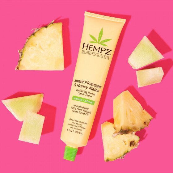 Hempz Sweet Pineapple & Honey Melon Hydrating Herbal Hand Creme - Крем для рук "Ананас-Медовая дыня" - 1