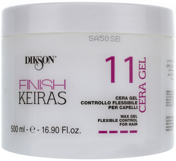 Dikson Keiras Finish Gel Flexible Control 11 - Гель сильной фиксации "Гибкий контроль"