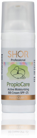 Shor Cosmetics PropioCare Active Moisturizing BB-Cream SPF25 - Активный увлажняющий ВВ-крем