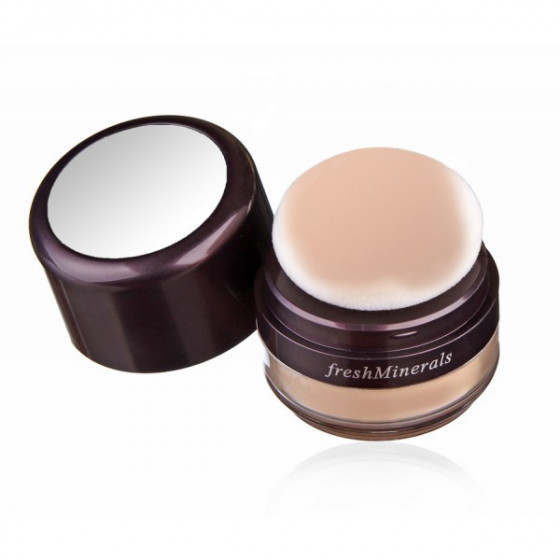 FreshMinerals Mineral Powder Foundation - Минеральная пудра-основа с пуховкой