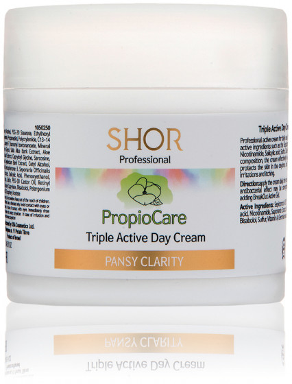 Shor Cosmetics PropioCare Triple Active Day Cream SPF15 - Дневной крем тройного действия