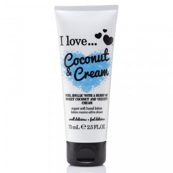 I Love Coconut & Cream Super Soft Hand Lotion - Лосьон для рук "Кокос со сливками"