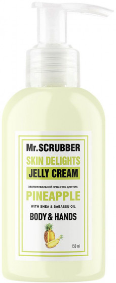 Mr.Scrubber Skin Delights Body&Hands Jelly Cream "Pineapple" - Крем-гель для тела и рук