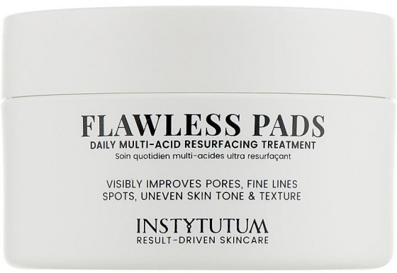 Instytutum Flawless Pads - Увлажняющие подушечки с кислотами для глубокого обновления кожи