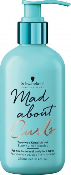 Schwarzkopf Professional Mad About Curls Two-way Conditioner - Кондиционер для тонких и нормальных кудрявых волос