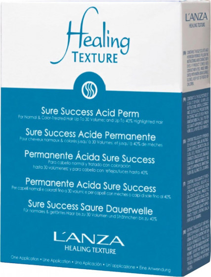 L'anza Healing Texture Sure Success Acid Perm - Набор для химической завивки волос - 1