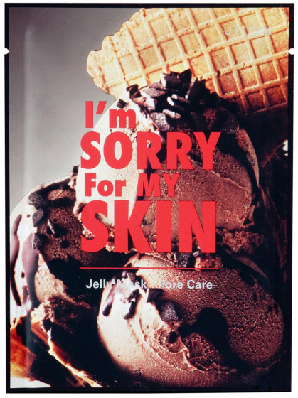 Ultru I’m Sorry For My Skin Jelly Mask Pore Care - Тканевая маска для лица