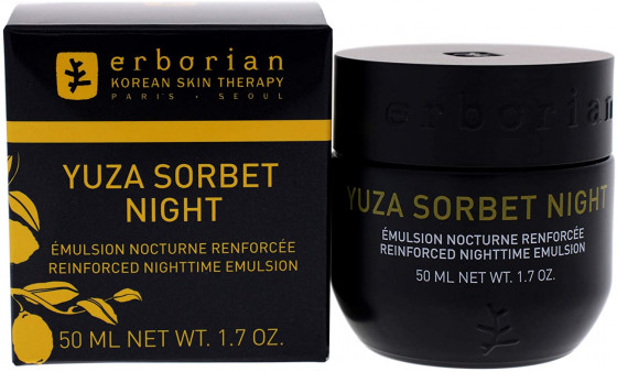 Erborian Yuza Sorbet Night Emulsion - Увлажняющий ночной крем - 1