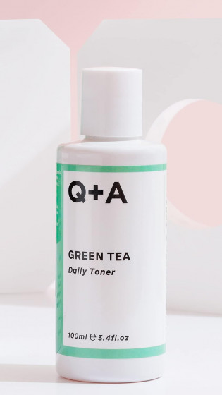 Q+A Green Tea Daily Toner - Успокаивающий тонер для лица с зеленым чаем - 6