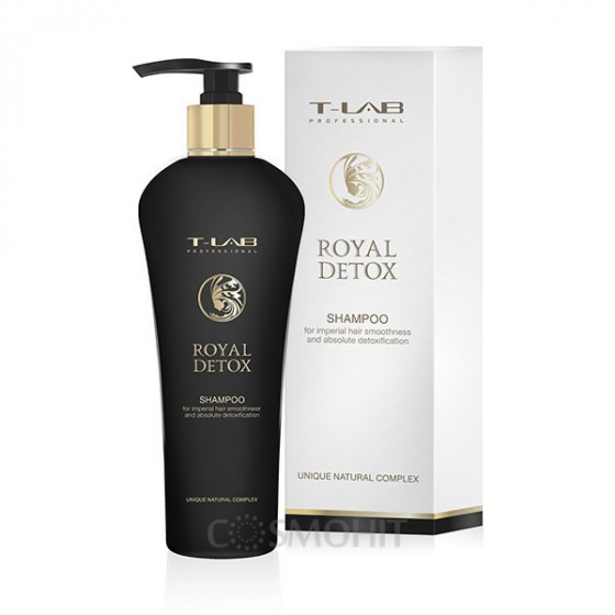 T-LAB Professional Royal Detox Shampoo - Шампунь для королевской гладкости и абсолютной детоксикации - 1