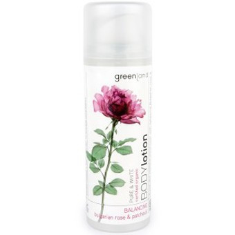 Greenland Pure & White Body Lotion Bulgarian Rose & Patchouli - Лосьон для тела Болгарская Роза-Пачули