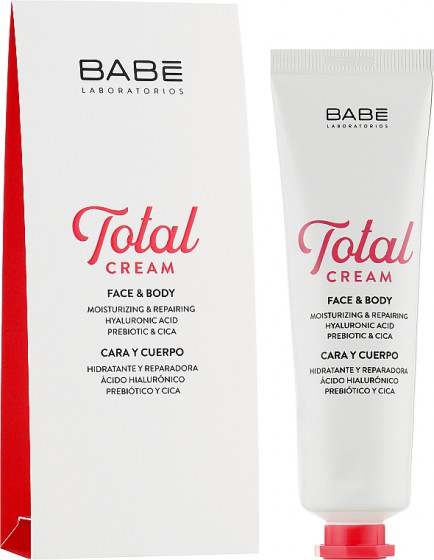 Babe Laboratorios Total Cream Face & Body - Универсальный мультифункциональный крем для лица и тела - 1