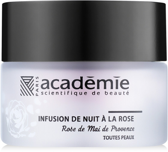 Academie Infusion de nuit a la rose - Ночной восстанавливающий крем Розовая инфузия