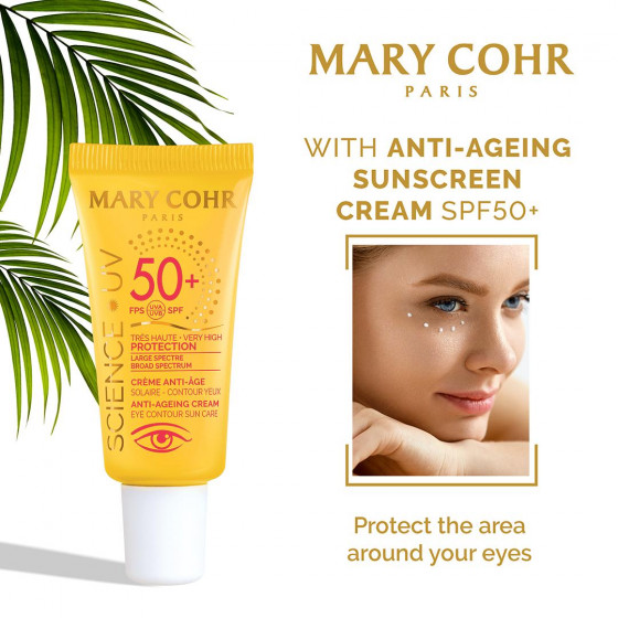 Mary Cohr Eye Contour Cream SPF50 - Солнцезащитный крем для зоны глаз - 1