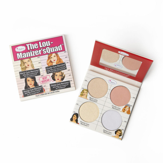 TheBalm The Lou-Manizer'sQuad - Палетка хайлайтеров - 1