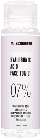 Mr.Scrubber Hyaluronic Acid Face Tonic 0.7% - Тоник для лица с гиалуроновой кислотой