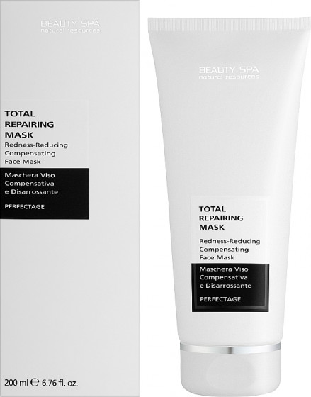 Beauty Spa Perfectage Total Repairing Mask - Успокаивающая маска для лица с осветляющим и противовоспалительным эффектом - 1