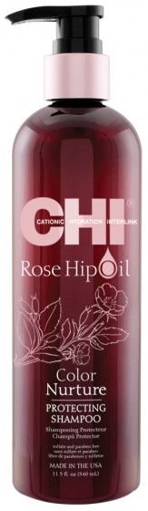 CHI Rose Нip Oil Protecting Shampoo - Защитный шампунь с маслом шиповника