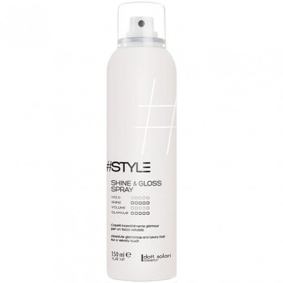 Dott.Solari White Line Shine And Gloss Spray - Спрей-блеск для волос