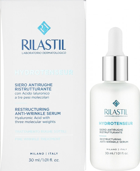 Rilastil Hydrotenseur Restructuring Anti-wrinkle Serum - Реструктуризирующая сыворотка против морщин - 1