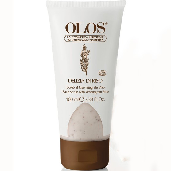 Olos Delizia di Riso Face Scrub with Wholegrain Rice - Скраб для лица с цельнозерновым рисом