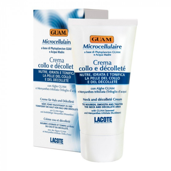 GUAM Microcellulaire Crema Collo e Decollete - Микроклеточный крем для шеи и декольте