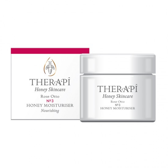 Therapi Honey Skincare Rose Otto No.3: Honey Moisturiser - Питательное средство для лица