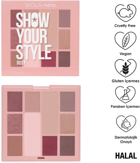 Pastel Show Your Style Eyeshadow Palette - Палетка теней для век - 2