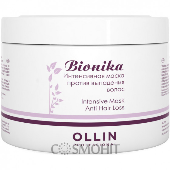 OLLIN BioNika Anti Loss Intensive Mask Anti Hair Loss - Маска против выпадения волос