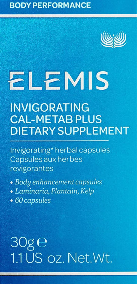 Elemis Invigorating Cal-Metab Plus Body Enhancement Capsules - Энергизирующие травяные капсулы для похудения - 1