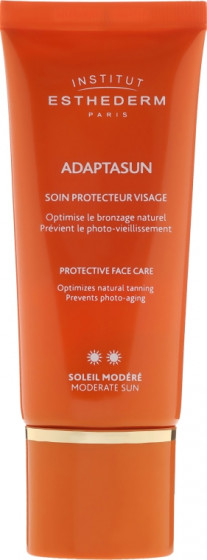 Institut Esthederm Adaptasun Face Cream Moderate Sun - Защитный крем для лица от умеренного солнечного излучения
