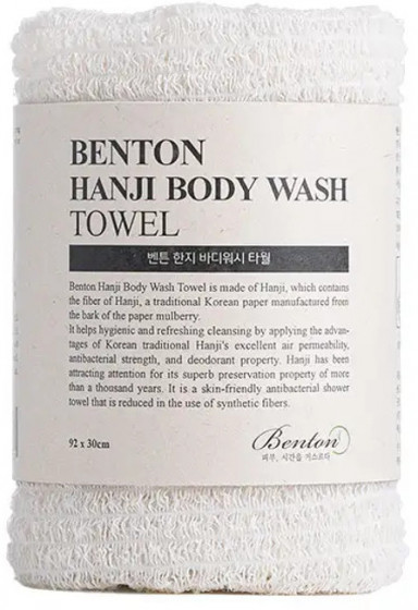 Benton Hanji Body Wash Towel - Мочалка-полотенце для тела