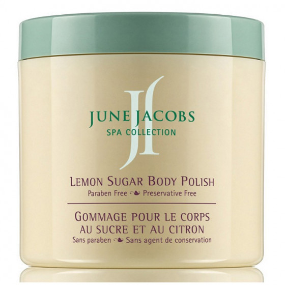 June Jacobs Bath & Body Lemon Sugar Body Polish - Сахарно-лимонный скраб для тела