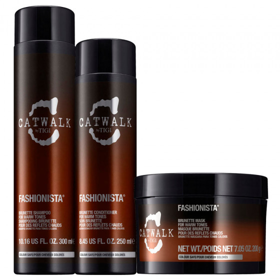 Tigi Catwalk Fashionista Brunette Conditioner - Кондиционер для брюнеток - 1