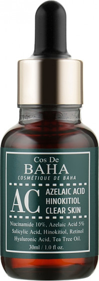 Cos De BAHA Acne Treatment Serum - Интенсивная сыворотка для лица против акне