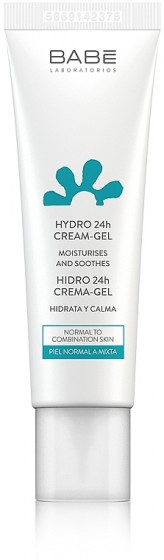 Babe Laboratorios Facial Line Hydro 24h Cream - Крем-гель "24 часа увлажнение и смягчение"