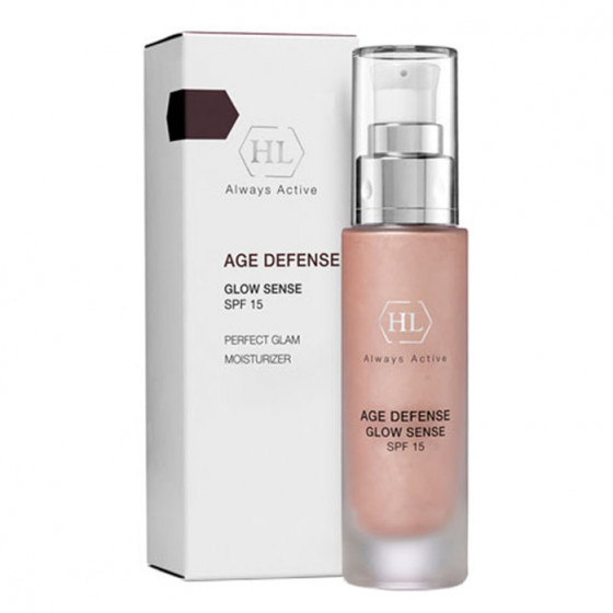 Holy Land Age Defense Glow Sense SPF15 - Увлажняющий крем с декоративным эффектом