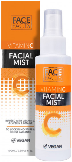 Face Facts Vitamin C Facial Mist - Тонизирующий и освежающий мист для лица