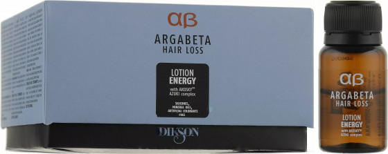 Dikson Argabeta Energy Lotion - Лосьон в ампулах против выпадения и для активизации роста волос